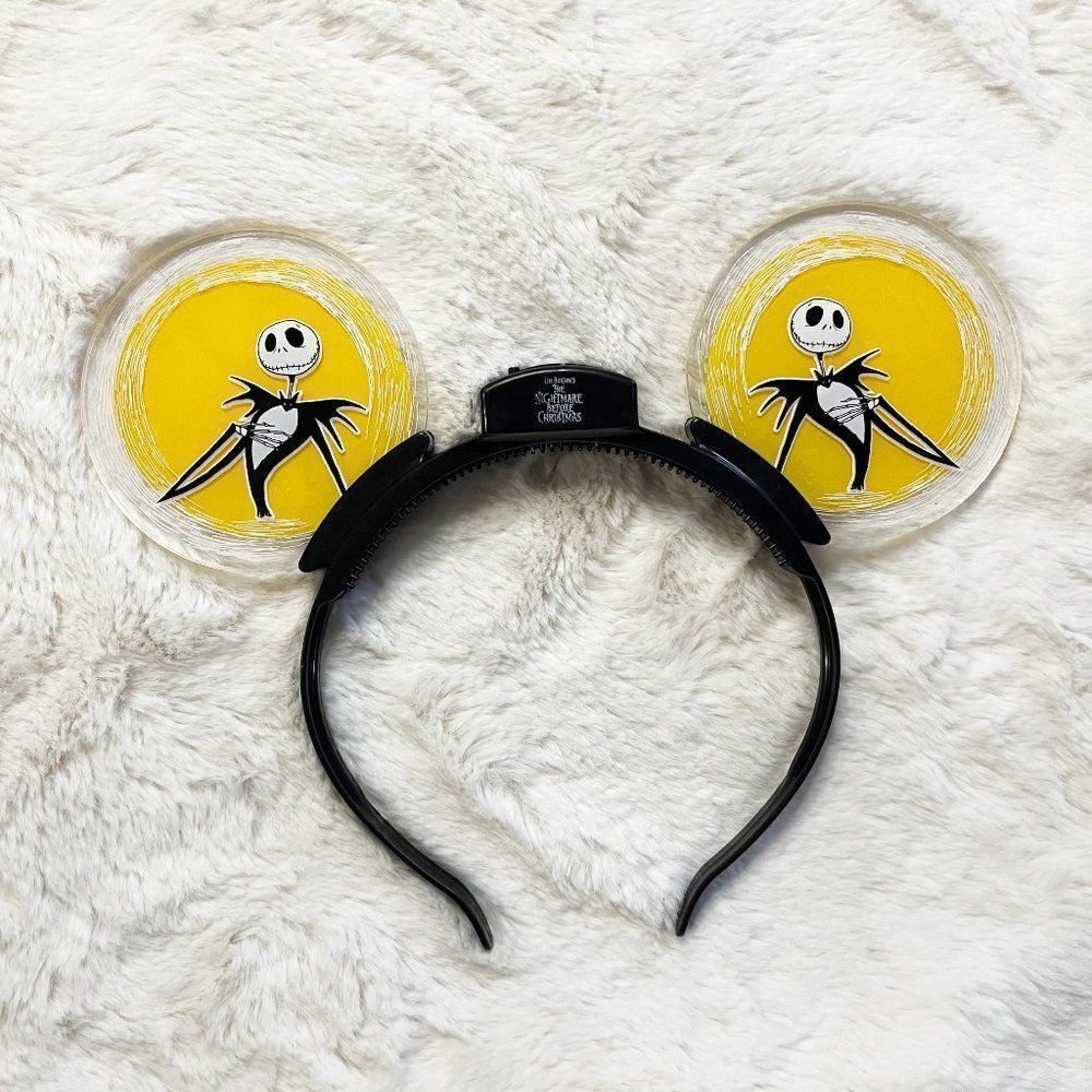 Disney Parks Halloween Jack Skellington‎ Light Up Headband
